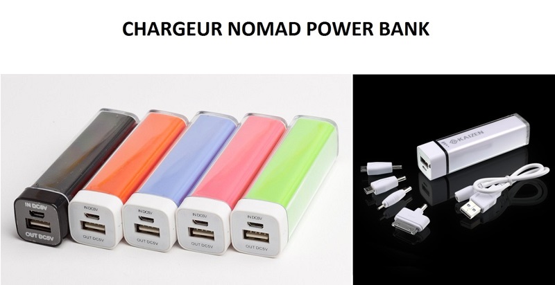 CHARGEUR NOMAD POWER BANK