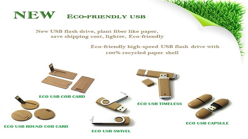 ECO FRIENDLY USB DRIVE