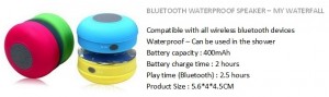 BLUETOOTH SPEAKER - MY WATERFALL