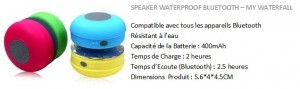 BLUETOOTH SPEAKER - MY WATERFALL - FR